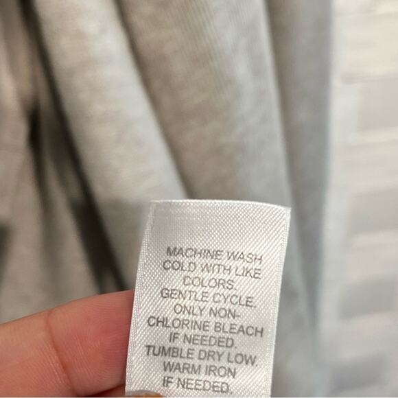 J. Jill Pure Jill Neutral Beige Open Front Cardigan Size Large Petite Earthy - Picture 10 of 14